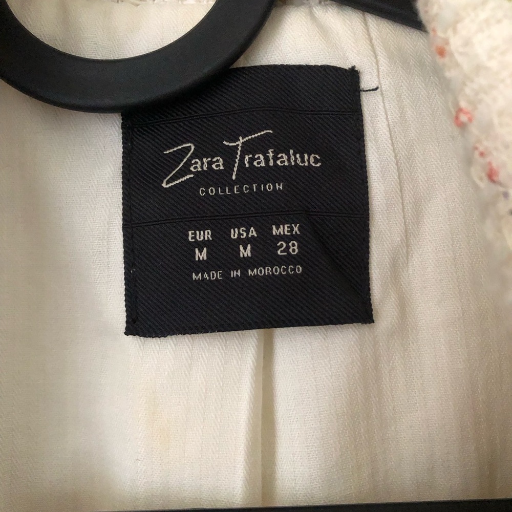 Zara Cream Tweed Blazer - Perfecto cut - Picture 4 of 8